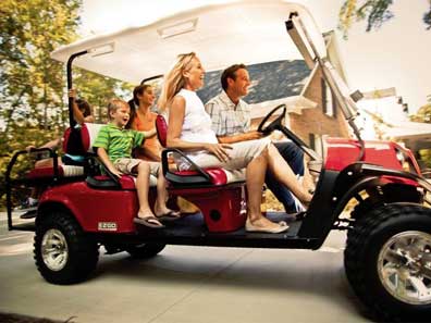 Photo Of A Put-in-Bay Golf Cart Rental