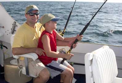 Photo Of family fishing at Put-in-Bay